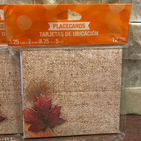 Fall themed Placecards - Picture 2 of 7